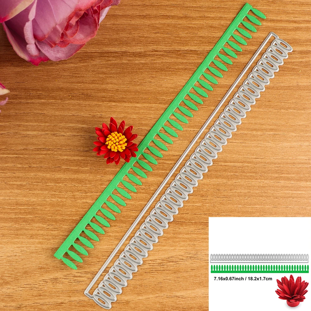 Quilling Paper Strips - 3D Spiral Flower Cutting Dies Flower