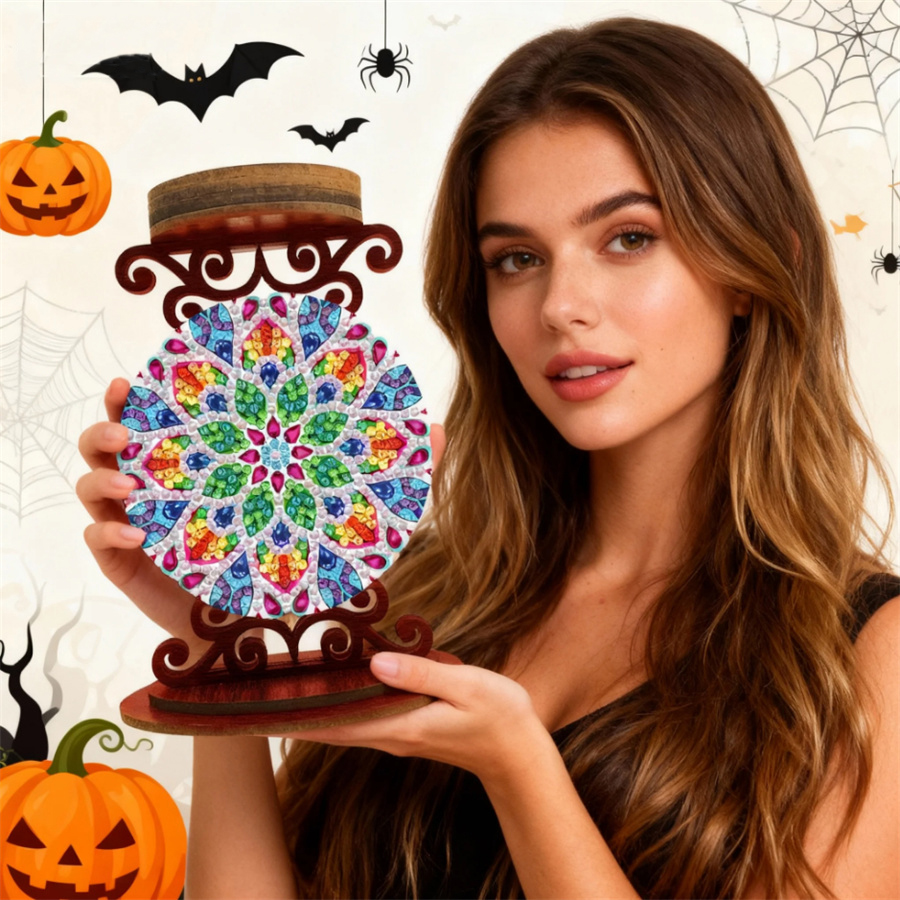 Flower candle holder Halloween - огляд і ціна Art Craft Holiday