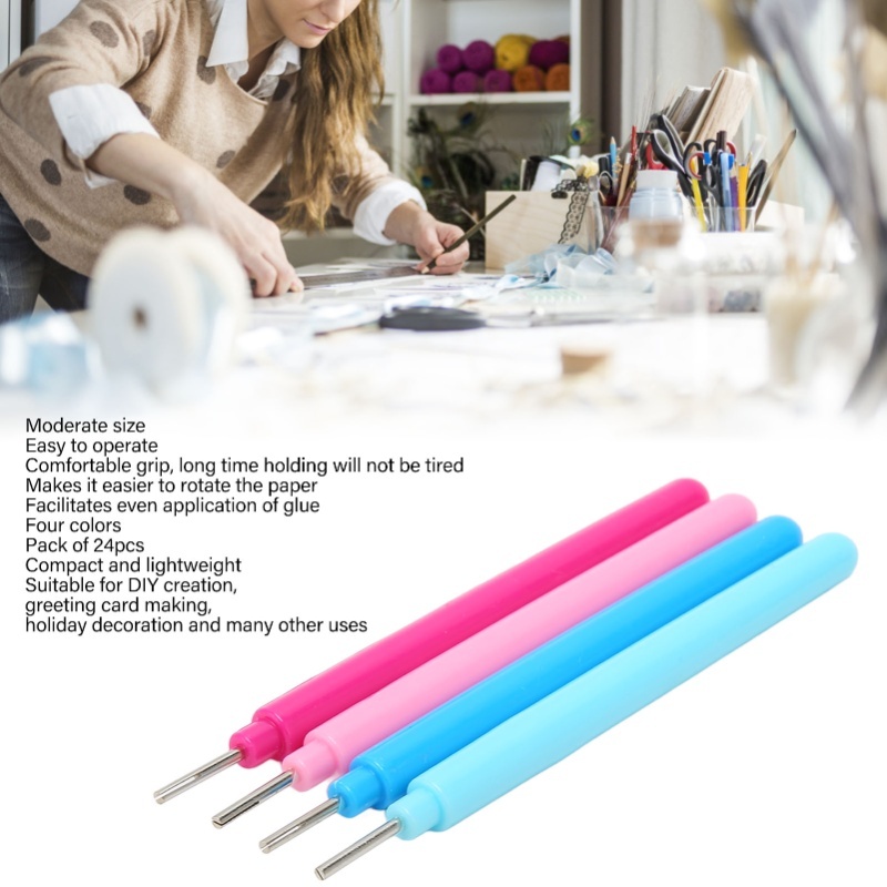 24pcs Paper Quilling Tools 4 C - огляд і ціна Art Quilling Craft