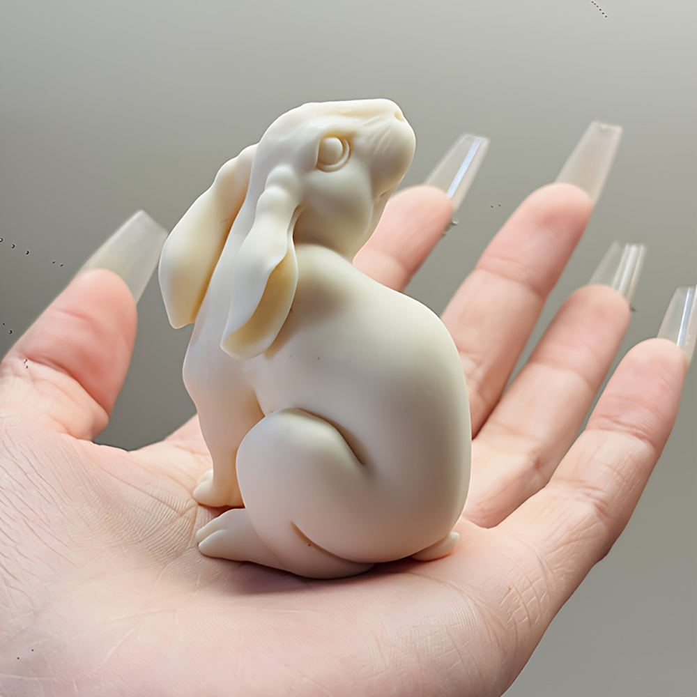Resin White Rabbit Figurine Re - огляд і ціна Art Craft Rabbit