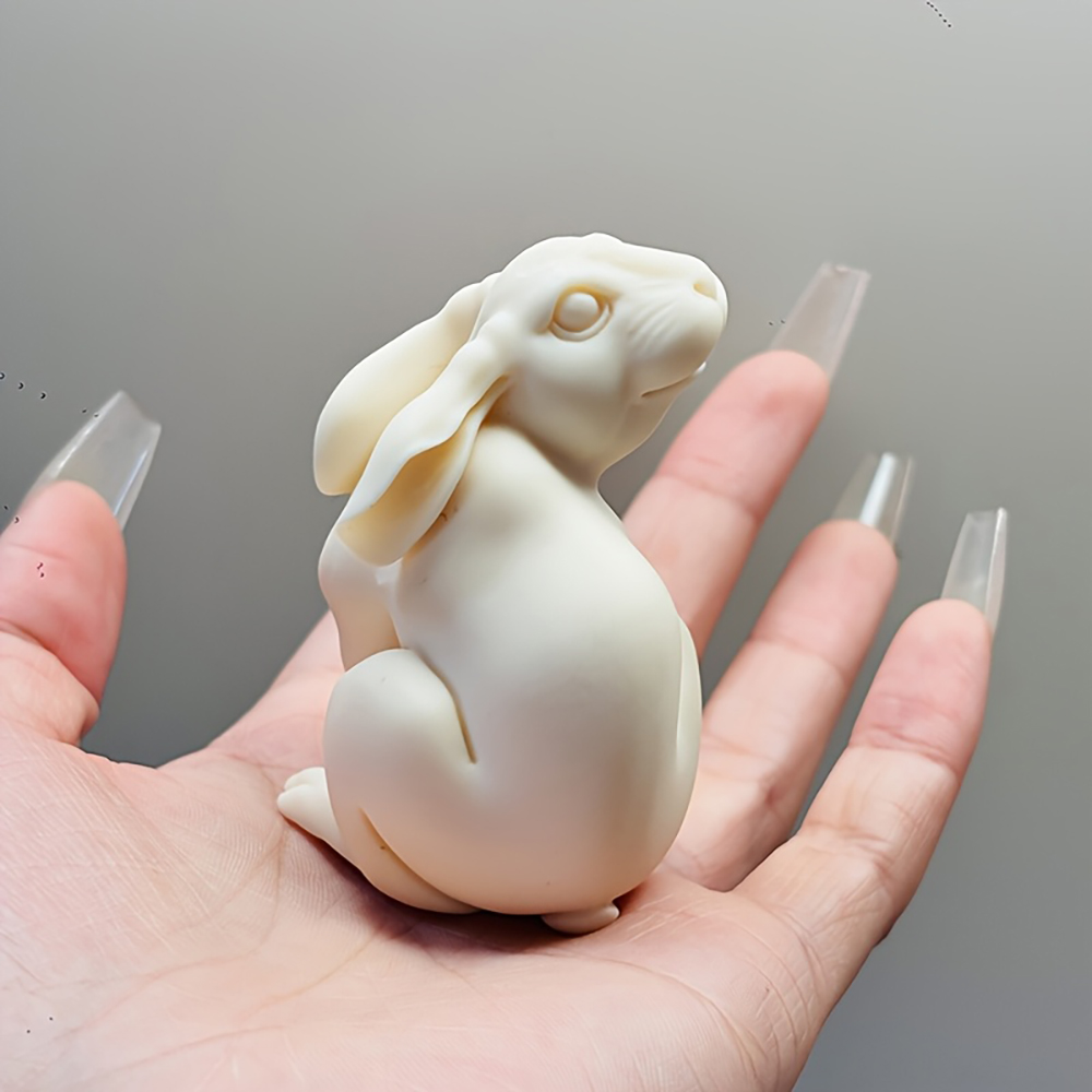 Resin White Rabbit Figurine Re - огляд і ціна Art Craft Rabbit