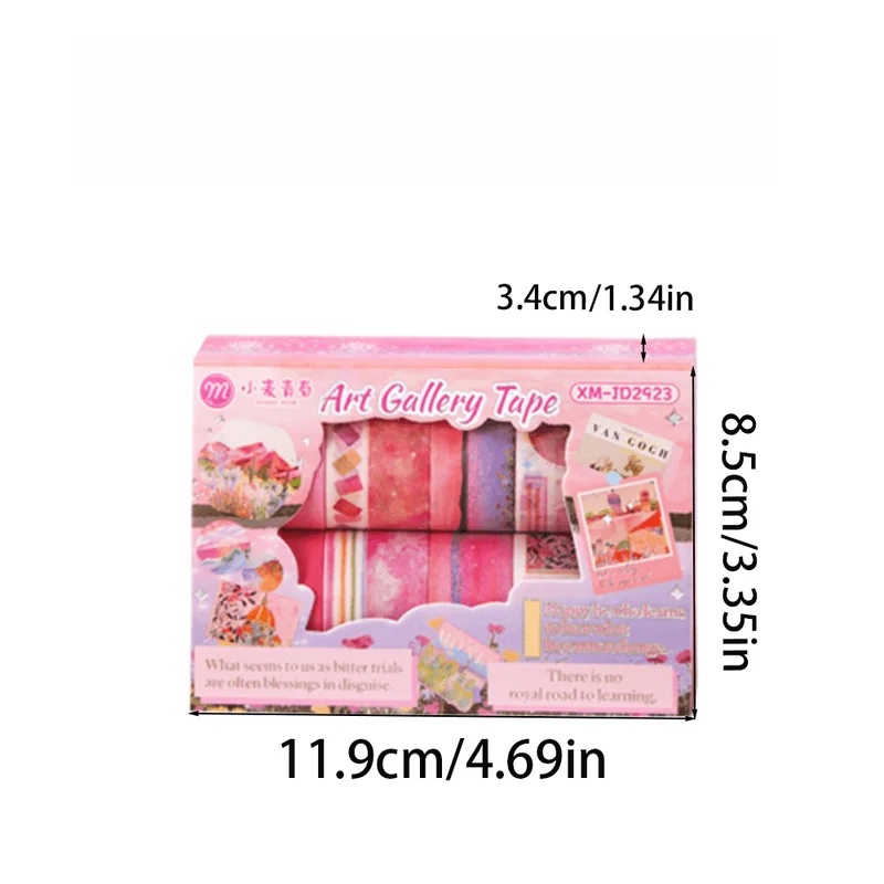 Art Gallery Washi Tape Set, 12 - огляд і ціна Art Craft Gallery