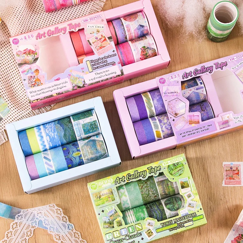 Art Gallery Washi Tape Set, 12 - огляд і ціна Art Craft Gallery