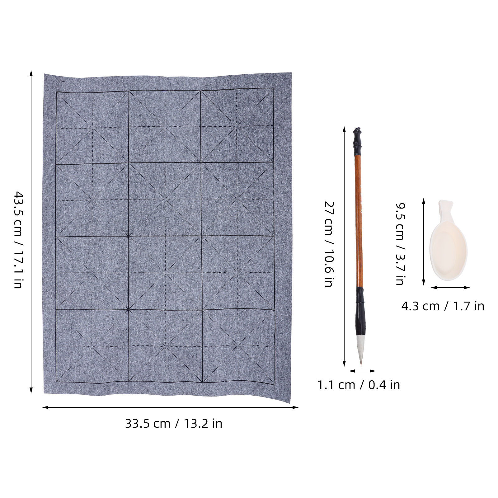 1Set Water Writing Cloth Roll  - огляд і ціна Calligraphy Pen Set