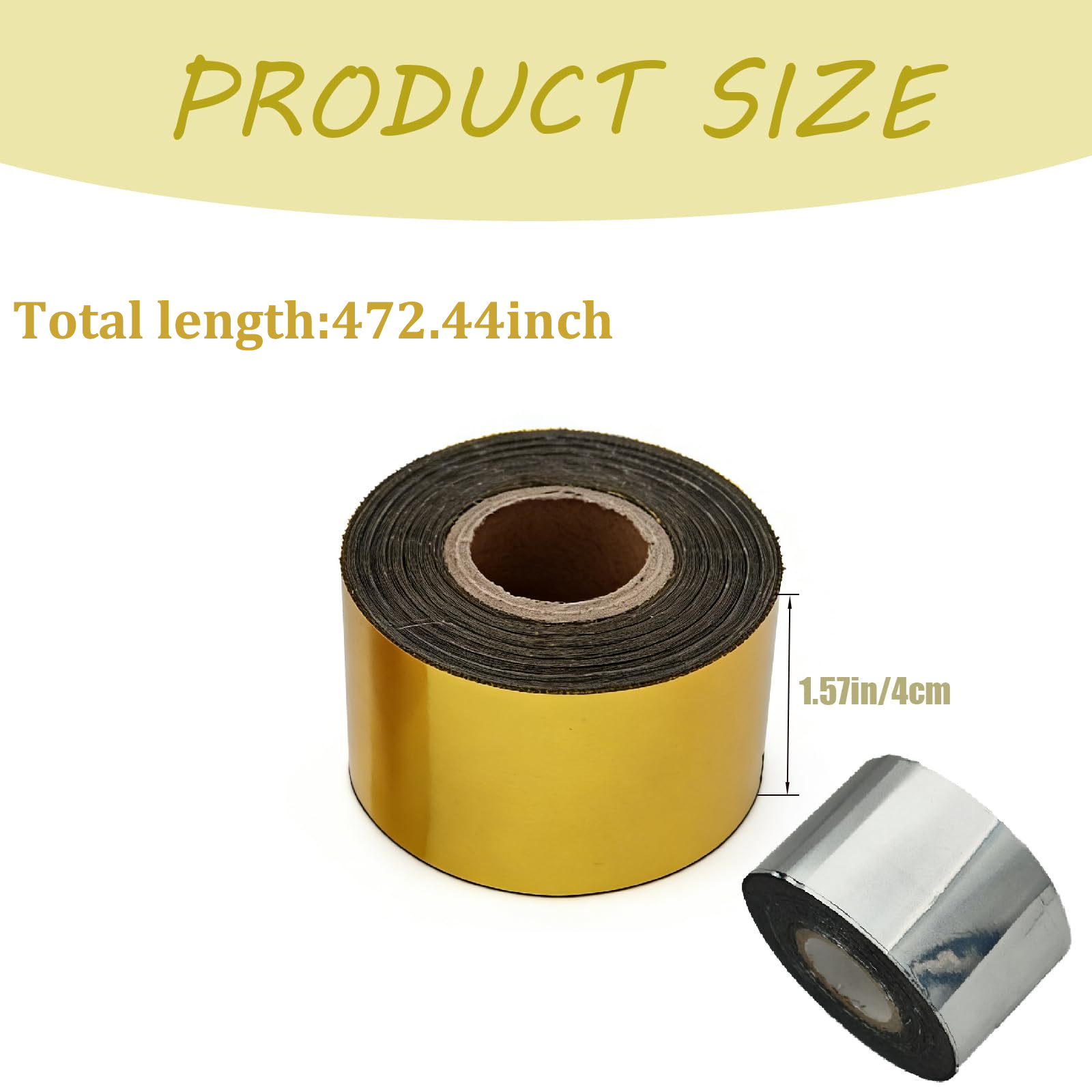 1 Roll 4cm*120m Hot Stamping F - огляд і ціна Quilling Paper Strips