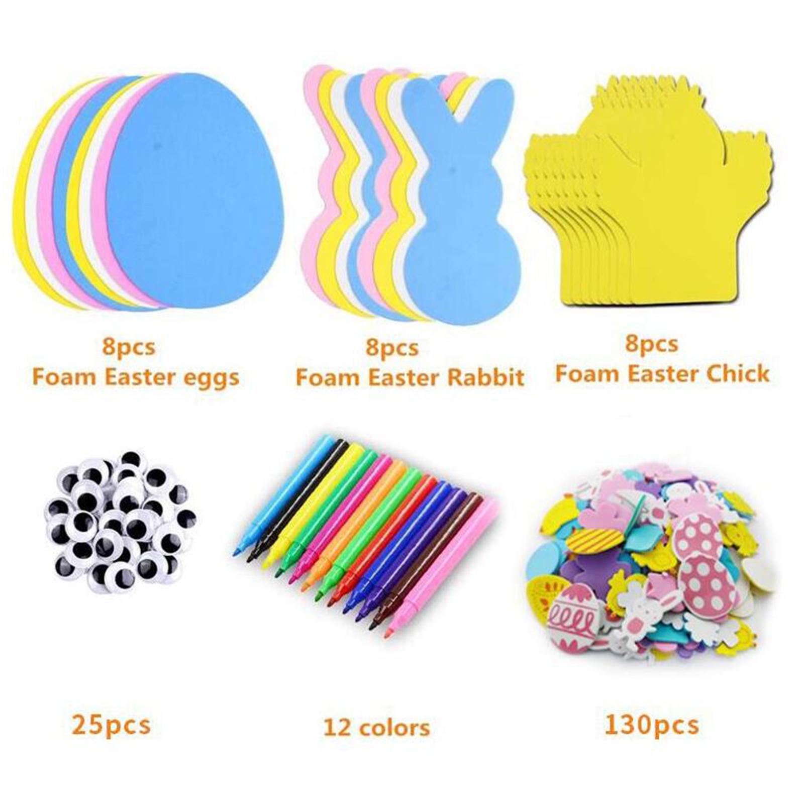 Easter Foam Stickers Set Multi - огляд і ціна Art Craft Easter