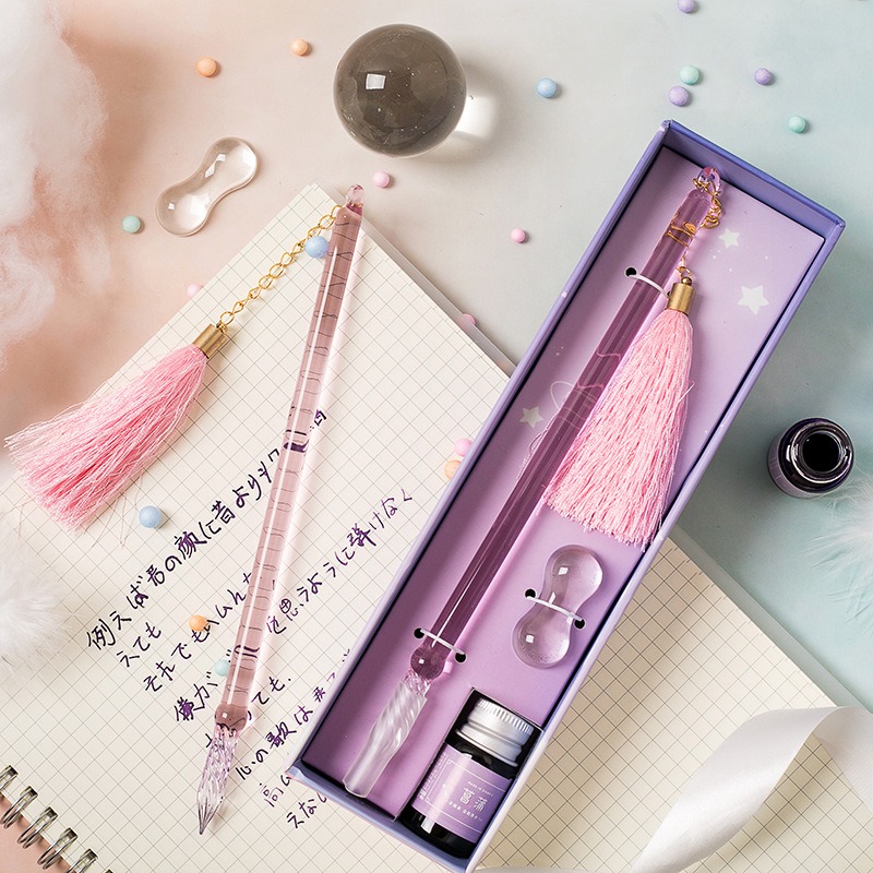 Glass Dip Pen Calligraphy Set  - огляд і ціна Calligraphy Pen Set