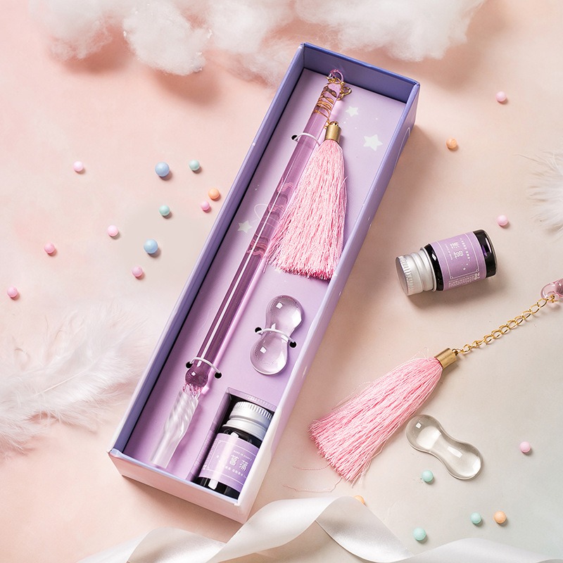 Glass Dip Pen Calligraphy Set  - огляд і ціна Calligraphy Pen Set
