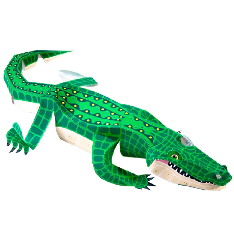 Alligator Crocodile Folding Or - огляд і ціна Art Craft Cardboard