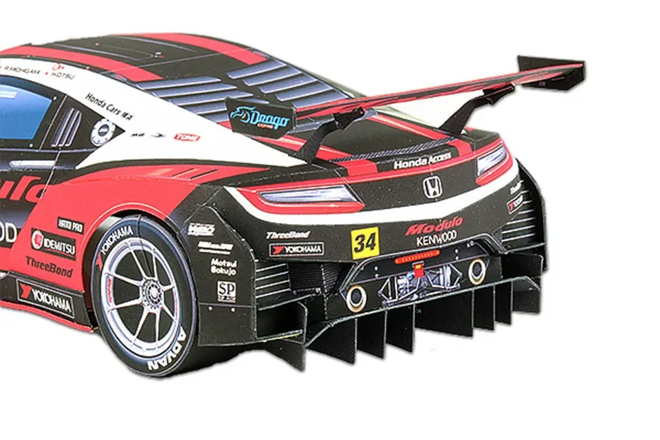 WRC 2019 NSX-GT3 1:24 Paper Mo - огляд і ціна Art Craft Cardboard
