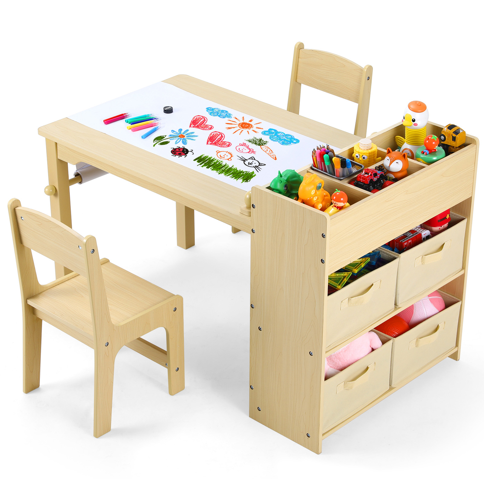 AOOU Kids Art Table and 2 Chai - огляд і ціна Art Craft For Toddlers
