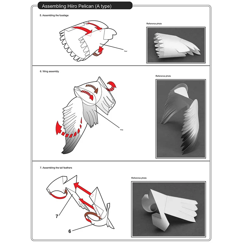 Dalmatian Pelican Origami Art  - огляд і ціна Art Craft Cardboard
