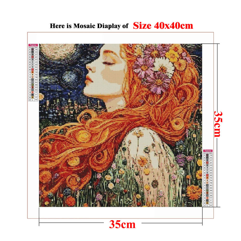 Gems Needlework Gustav Klimt W - огляд і ціна Queen Art Craft