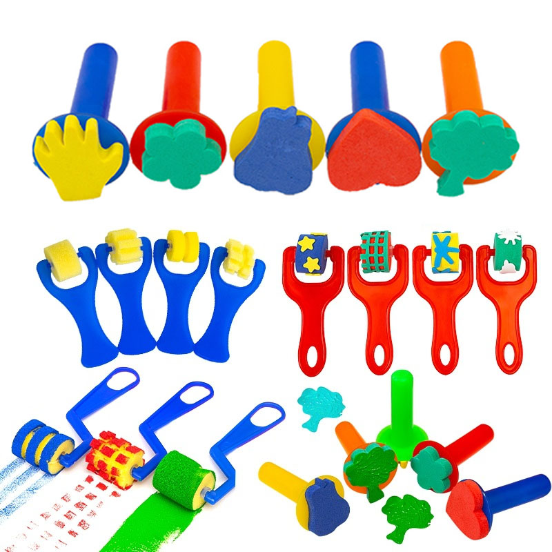 Children Toddler Sponge Stamp  - огляд і ціна Art Craft For Toddlers