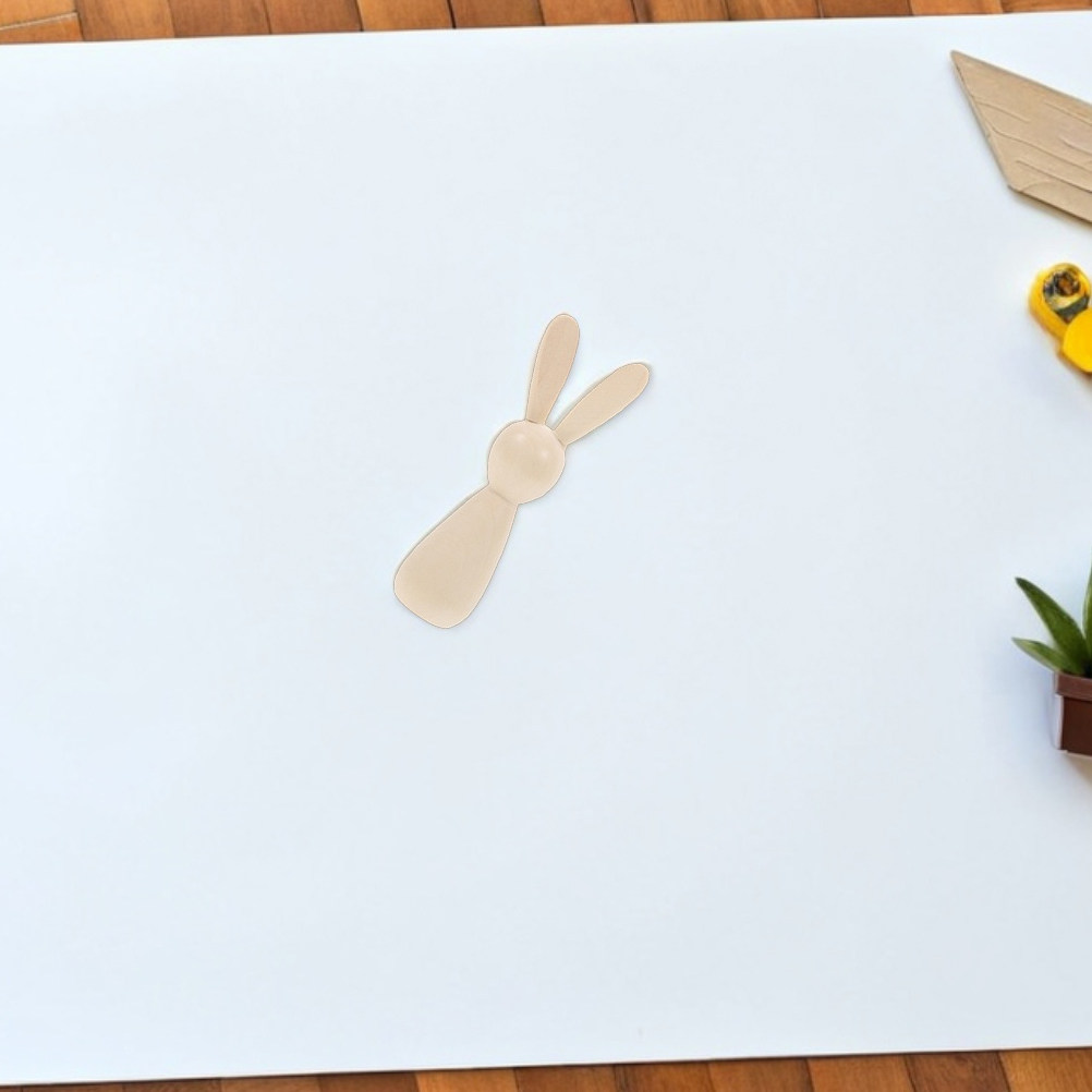 7Pcs Blank Wooden Bunny Peg Na - огляд і ціна Art Craft Rabbit