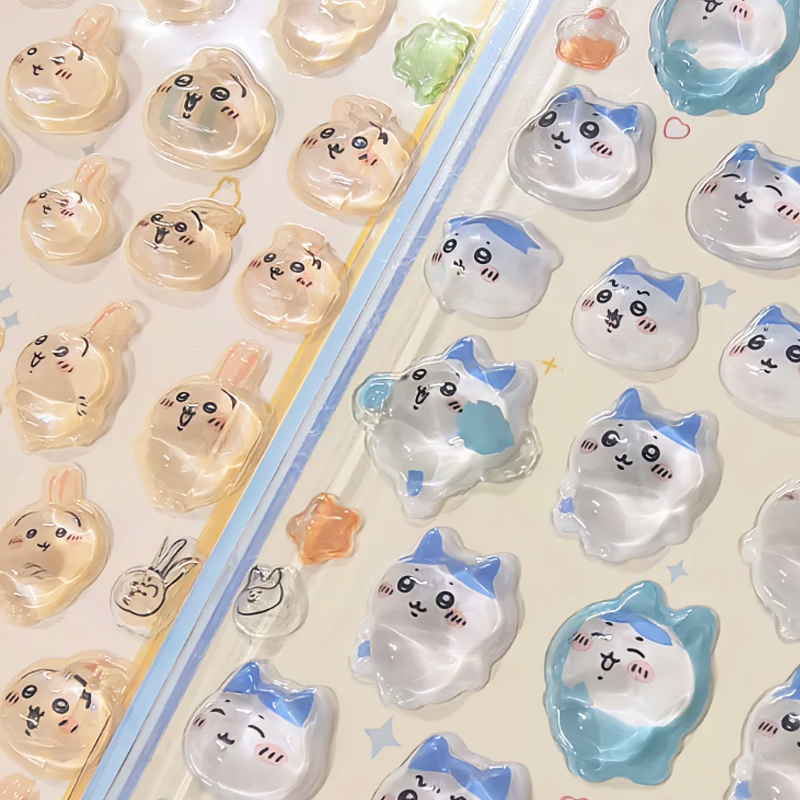Chiikawa 3D Cute Relief Sticke - огляд і ціна Artwork Craft