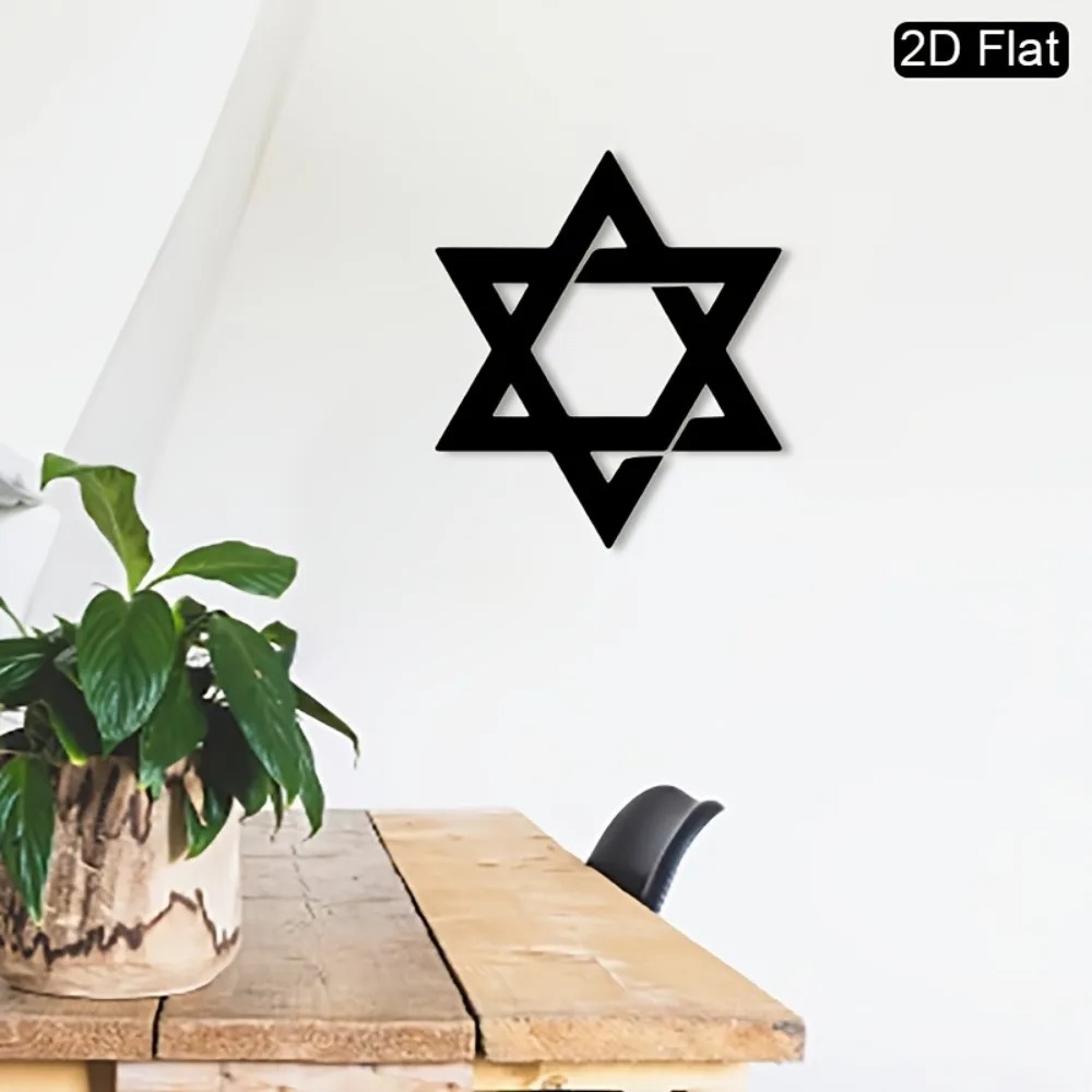 CIFBUY Iron Wall Art Star of D - огляд і ціна Art & Craft World