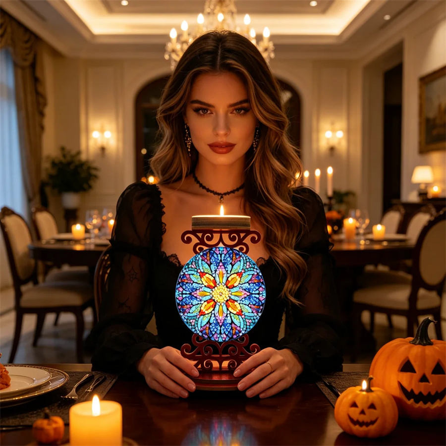 Flower candle holder Halloween - огляд і ціна Art Craft Holiday