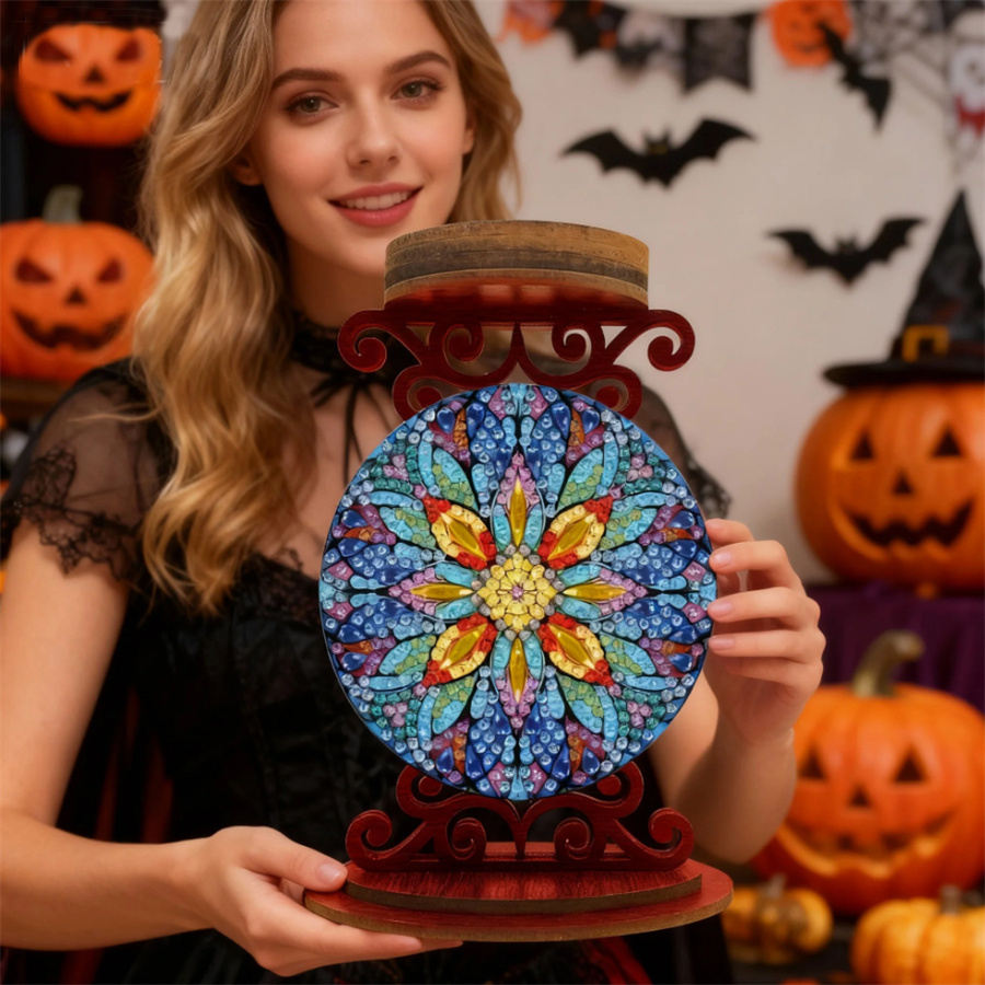 Flower candle holder Halloween - огляд і ціна Art Craft Holiday
