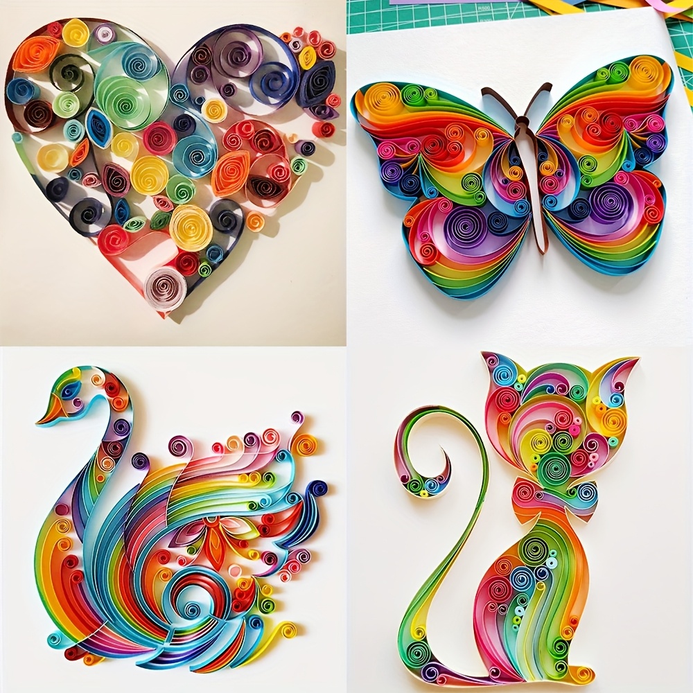 36 colors of paper strips set  - огляд і ціна Quilling Paper Strips