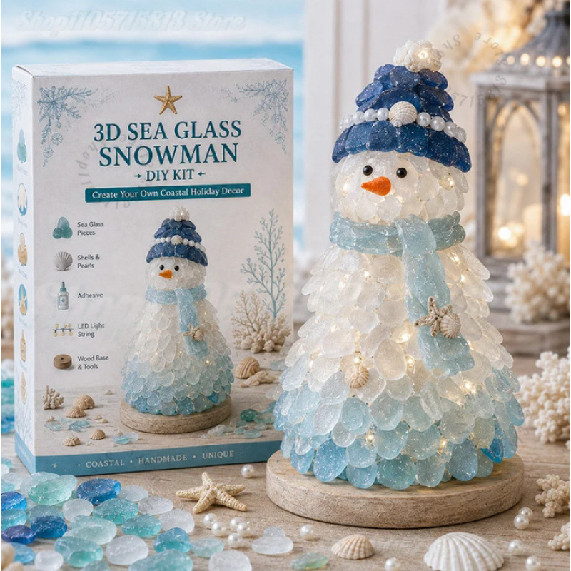 Christmas DIY Sea Glass Craft  - огляд і ціна Art Craft Holiday