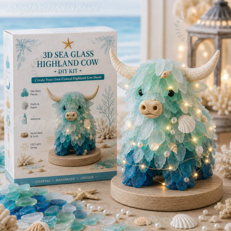 Christmas DIY Sea Glass Craft  - огляд і ціна Art Craft Holiday