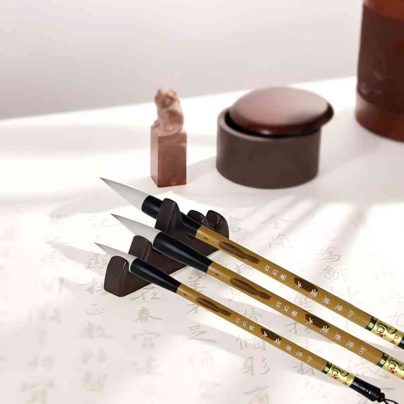 3 Sizes Chinese Writing Brush  - огляд і ціна Calligraphy Pen Set