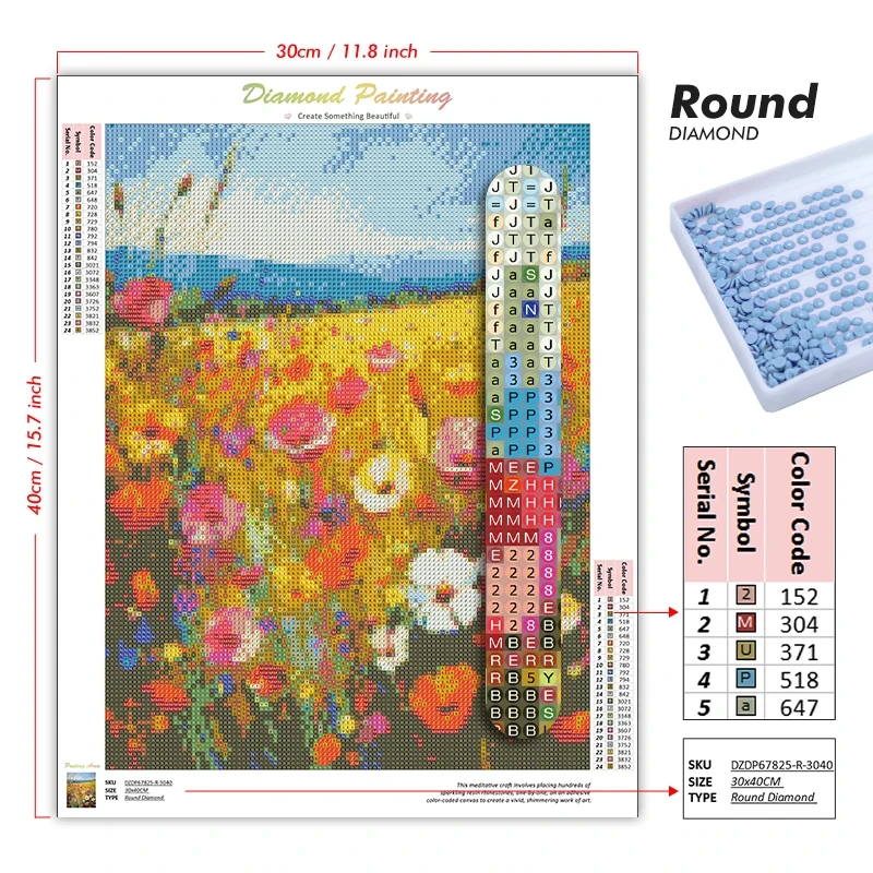 5D DIY Diamond Painting Kit Da - огляд і ціна Queen Art Craft