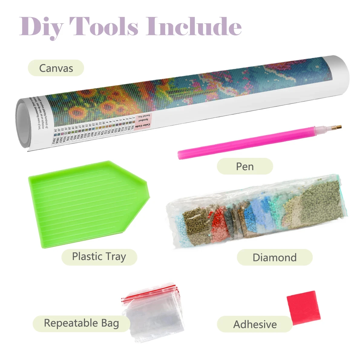 5D DIY Diamond Painting Kit Da - огляд і ціна Queen Art Craft