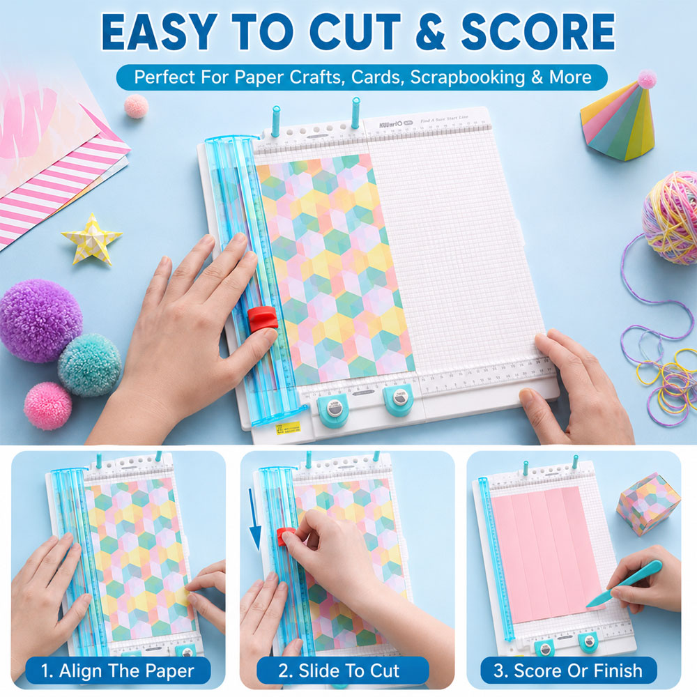 7-in-1 Paper Trimmer & Scoring - огляд і ціна Art Craft Cardboard