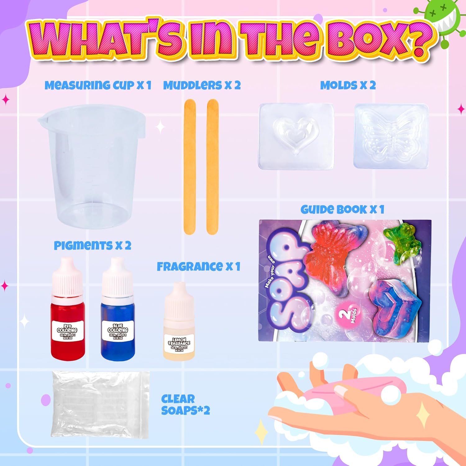 Soap Making Kit for Kids Easte - огляд і ціна Art And Craft Science