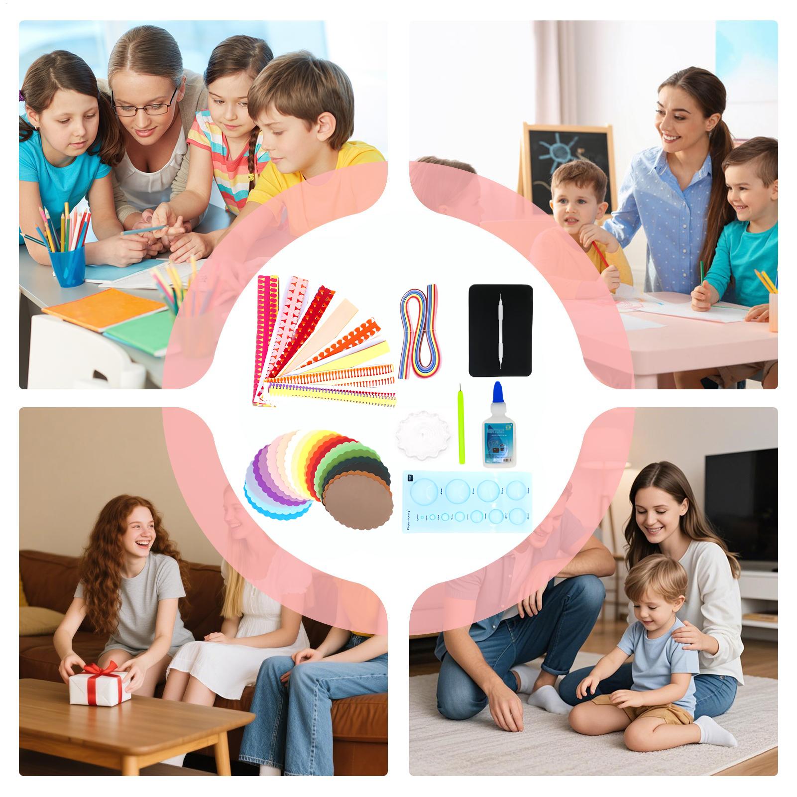 Paper Quilling Tools Party Car - огляд і ціна Quilling Paper Strips