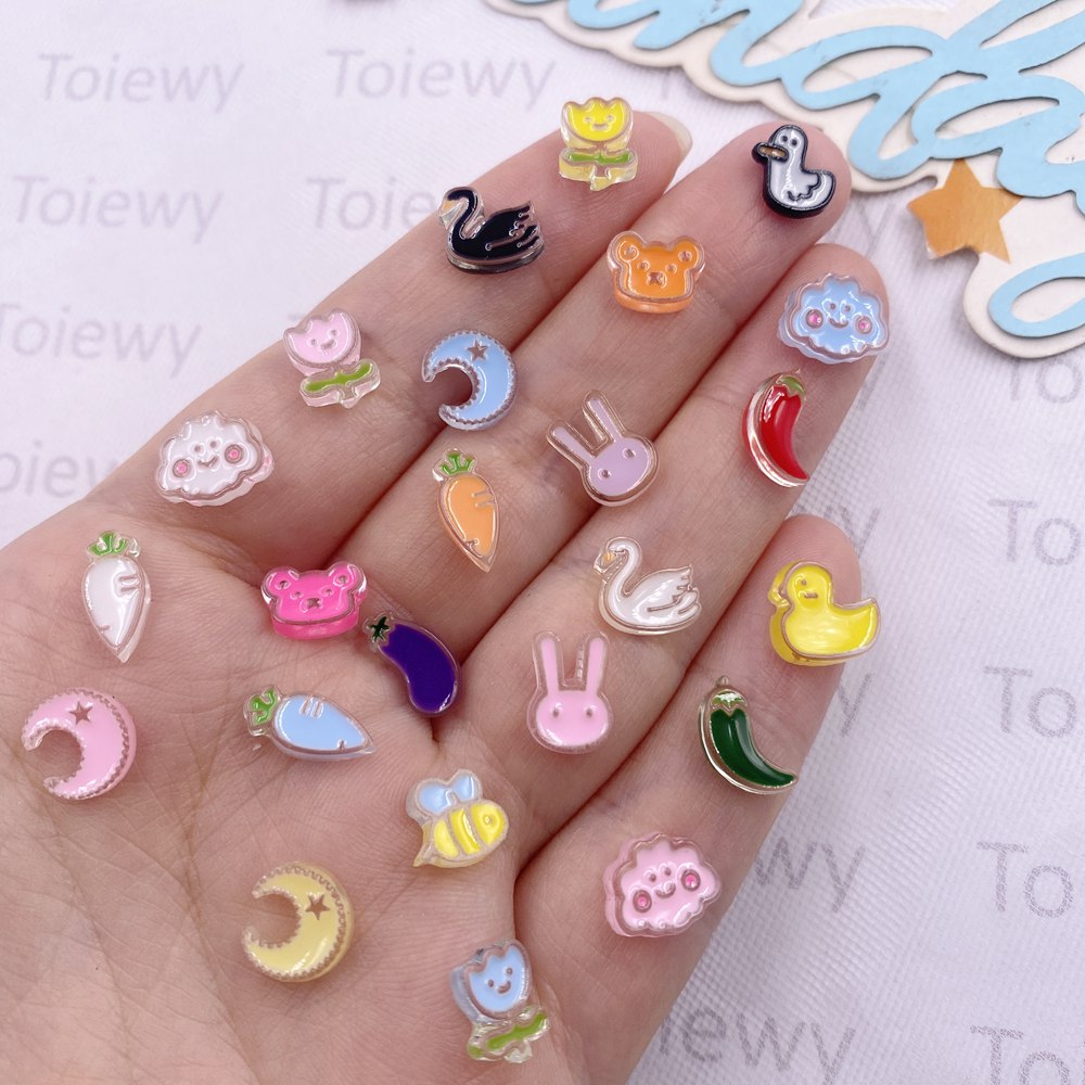 50PCS Mixed Rabbit Flower Radi - огляд і ціна Art Craft Rabbit