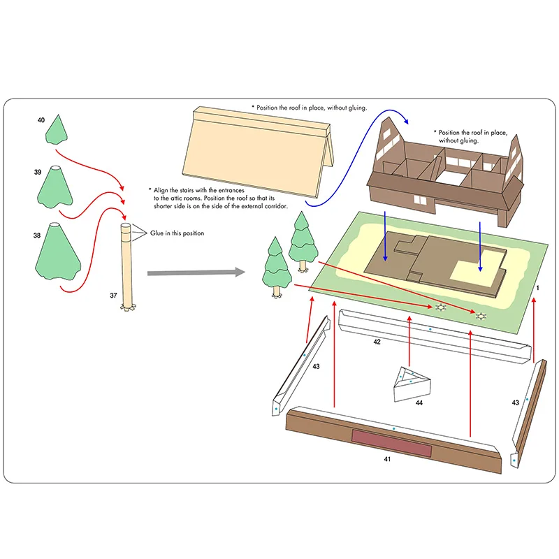 Japan Cottage Gasshozukuri Min - огляд і ціна Art Craft Cardboard