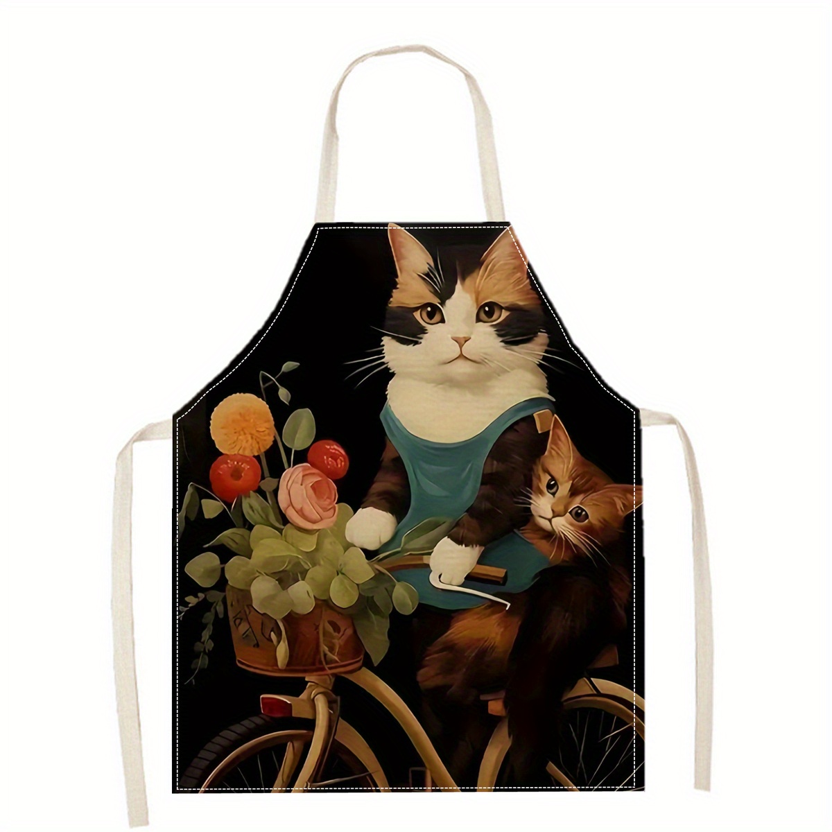 Linen Apron Funny Cat Sunglass - огляд і ціна Art And Craft Sunglasses