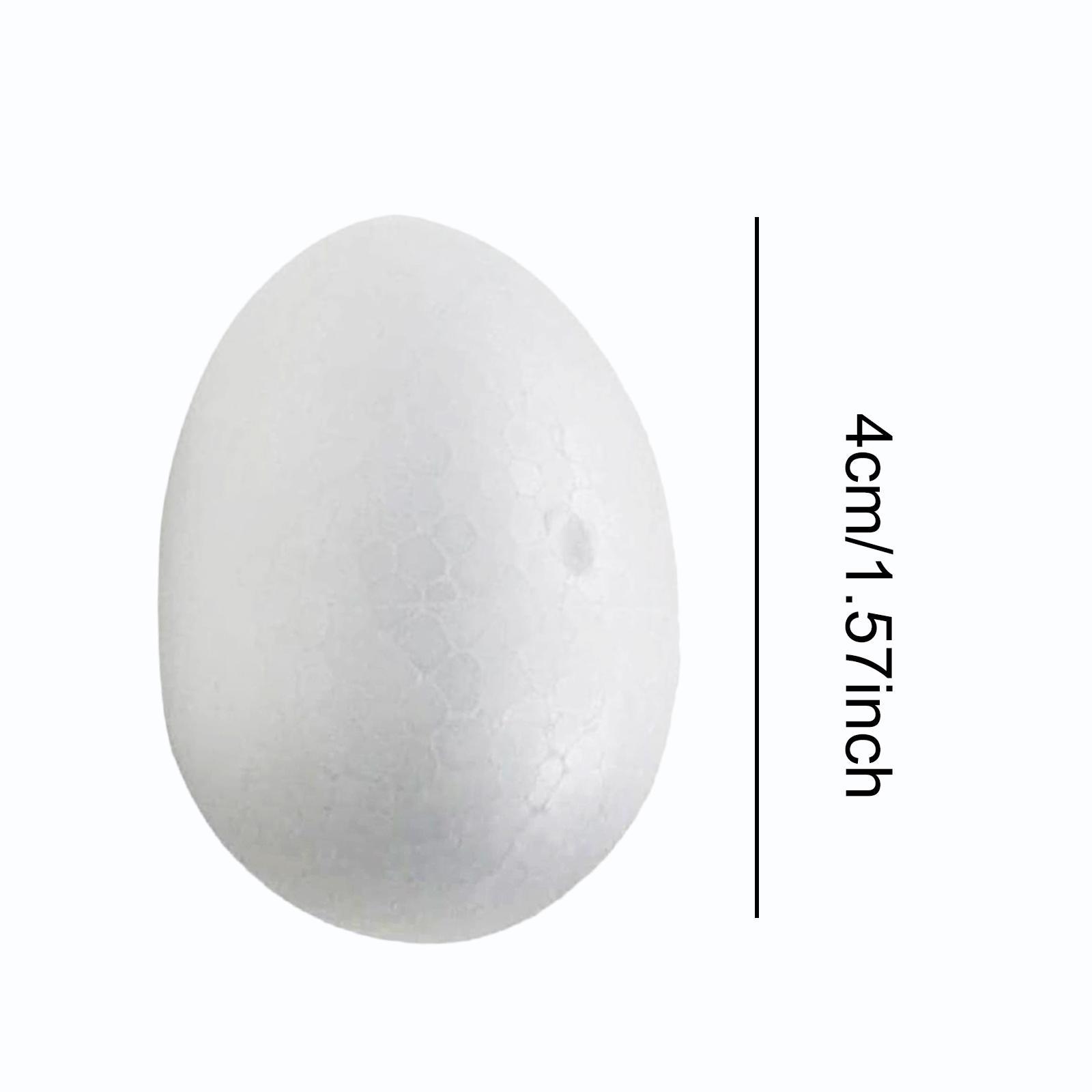 Foam Easter Eggs White Craft D - огляд і ціна Art Craft Easter