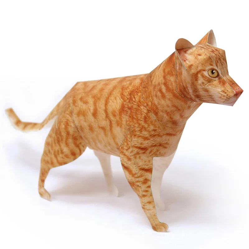 Ocicat Cat Orange Tabby Origam - огляд і ціна Art Craft Cat