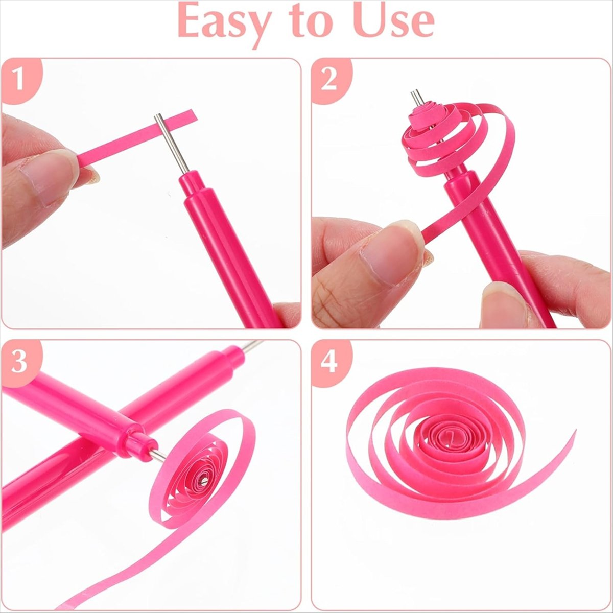 2026 + 12 PCS Paper-Quilling T - огляд і ціна Art Quilling Craft